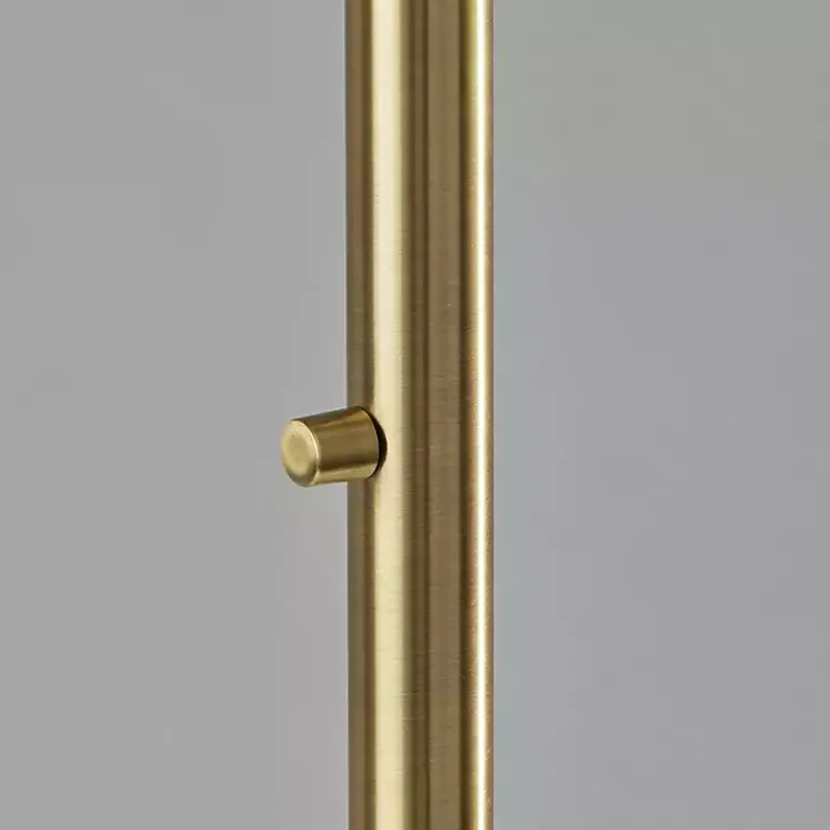 Kirklands Home Floor Lamps|Metal Arched Floor Lamp Gold