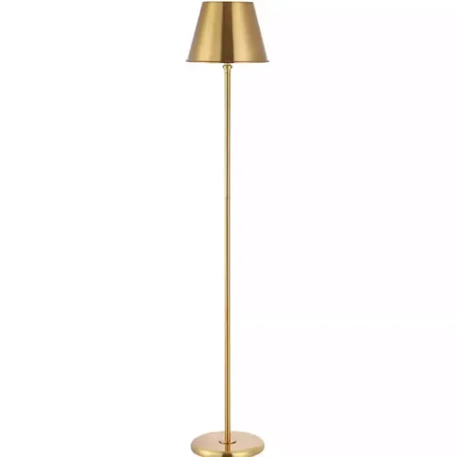 Kirklands Home Floor Lamps|Metal Asher Floor Lamp Gold
