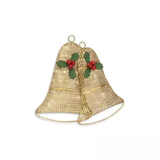 Outlet Metal Holiday Bells Wall Plaque Christmas Art & Wall Decor