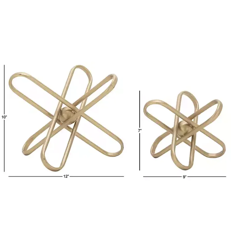 Hot Modern Burst 2-pc. Decorative Sculpture Set Statues & Figurines