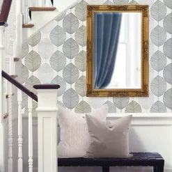 Kirklands Home Decorative Mirrors|Queen Ann Rectangular Wall Mirror Gold