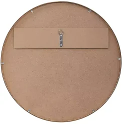 Kirklands Home Framed Mirrors|Gold Round Simple Frame Large Wall Mirror