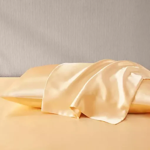 Kirklands Home Bed Sheets|Satin King 2-pc. Pillow Case Set Gold