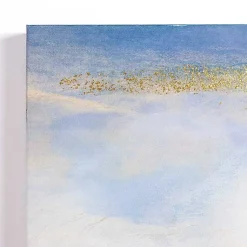 Kirklands Home Canvas Art|Golden Coastal Landscape Canvas Art Print