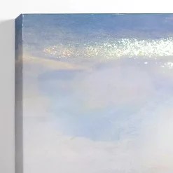 Kirklands Home Canvas Art|Golden Coastal Landscape Canvas Art Print