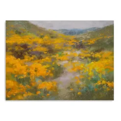 Kirklands Home Canvas Art|Golden Explosion Canvas Art Print