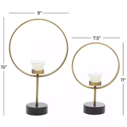 Discount Golden Halo 2-pc. Candle Holder Set Candle Holders