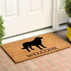 Kirklands Home Doormats|Golden Retriever Welcome Doormat