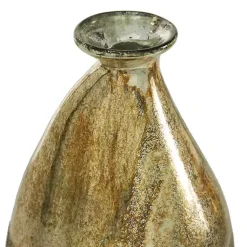 New en Rustic Blown Glass Bulb Vases, Set of 2 Vases