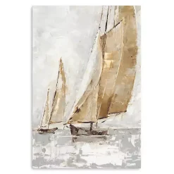 Kirklands Home Canvas Art|Golden Sails Canvas Art Print