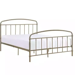 Kirklands Home Beds & Headboards|en Sun Vintage Arch Queen Bed Frame Gold