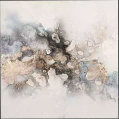 Kirklands Home Canvas Art|Golden Watercolor Framed Canvas Art Print