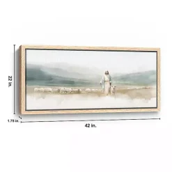 Kirklands Home Canvas Art|Good Shepherd Framed Canvas Art Print