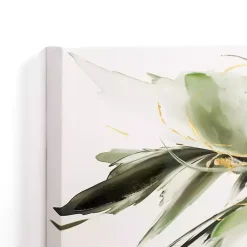 Kirklands Home Canvas Art|Graceful Greens Abstract Canvas Art Print