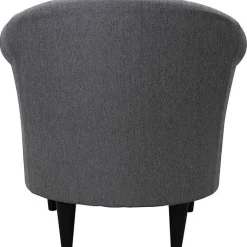 Kirklands Home Accent Chairs|Granite Lorie Accent Chair Gray