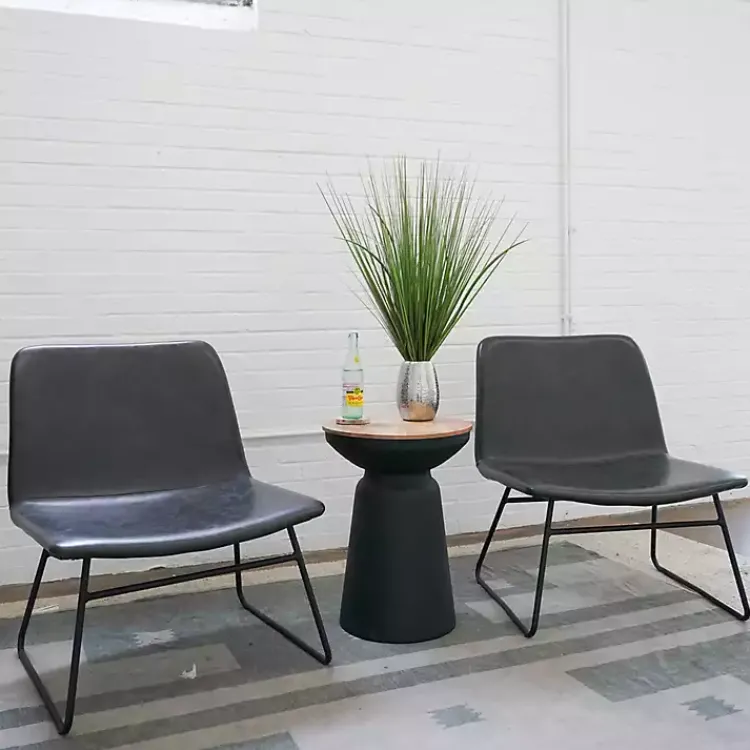 Hot Grass Arrangement in Crackled Silver Pot Arrangements & Greenery