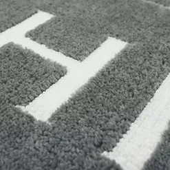 Kirklands Home Bathroom Rugs|& White Gray