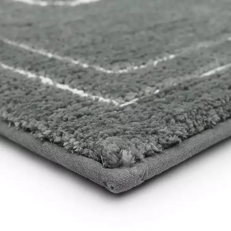 Kirklands Home Bathroom Rugs|& White Gray