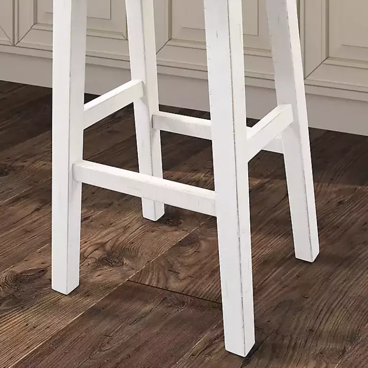Kirklands Home Bar Stools & Counter Height Stools|& White Cooper Counter Stools, Set of 2 Gray