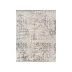 Kirklands Home Area Rugs|Gray Abstract Woven Area Rug, 7x10