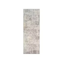 Kirklands Home Area Rugs|Abstract Woven Runner Gray