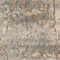 Kirklands Home Area Rugs|Gray and Beige Tally Textured Area Rug, 5x7