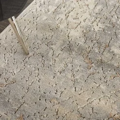 Kirklands Home Area Rugs|Gray and Beige Tally Textured Area Rug, 5x7