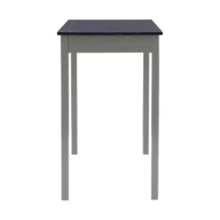 Kirklands Home Dining Sets|Gray and Black 3-pc. Stool and Table Set