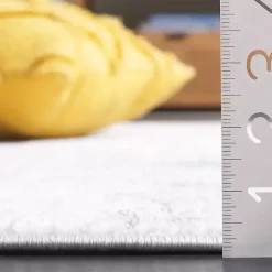 Kirklands Home Area Rugs|Gray and Blue Whisper Abstract Area Rug, 6x6