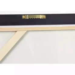 Kirklands Home Canvas Art|Gray and Gold Abstract Framed Canvas Art Print