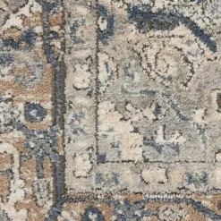 Kirklands Home Area Rugs|and Ivory Nadia Medallion Area Rug, 7x9 Gray