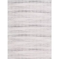 Kirklands Home Area Rugs|Gray and Ivory Whisper Striated Area Rug, 8x10