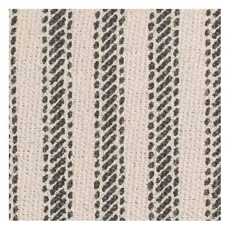 and Natural Ticking Stripe Pillow Pillows