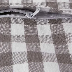 Best and White Check Pillow Covers, Set of 4 Pillows