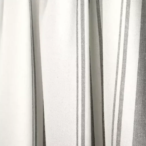 Kirklands Home Curtains & Drapes|Gray and White Farmhouse Stripe Valance