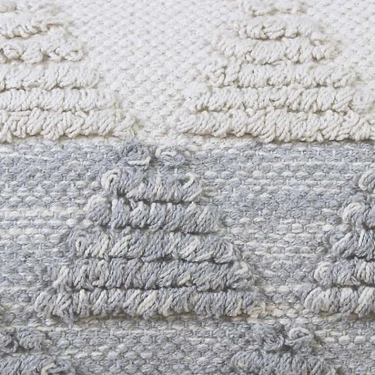 Discount and White Gradient Diamonds Lumbar Pillow Pillows