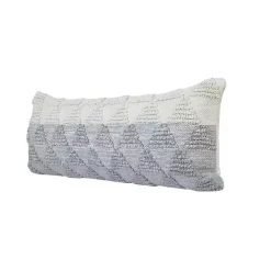 Discount and White Gradient Diamonds Lumbar Pillow Pillows