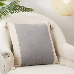 New Banded Whipstitch Pillow Pillows