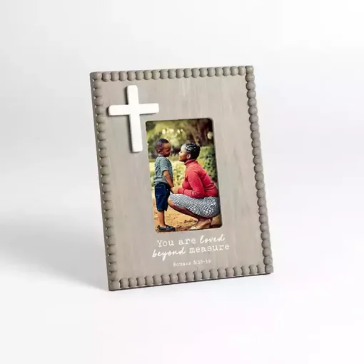 Sale Beaded Cross Picture Frame Picture Frames