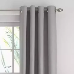 Kirklands Home Curtains & Drapes|Blackout Curtains, 84 in. Gray