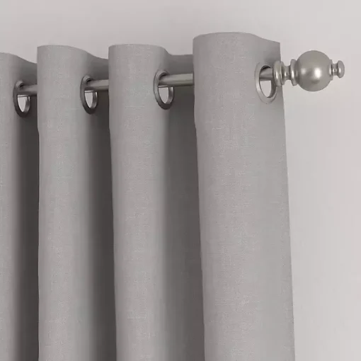 Kirklands Home Curtains & Drapes|Blackout Curtains, 84 in. Gray