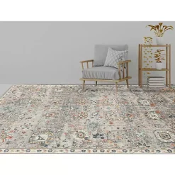 Kirklands Home Area Rugs|Bohemian Area Rug, 5x7 Gray