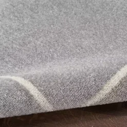 Kirklands Home Outdoor Rugs|Bordered Indoor/Outdoor Area Rug, 5x7 Gray