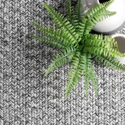 Kirklands Home Area Rugs|Braided Lefebvre Area Rug, 10x14 Gray