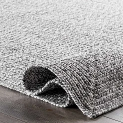 Kirklands Home Area Rugs|Braided Lefebvre Area Rug, 10x14 Gray