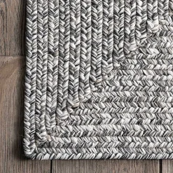Kirklands Home Area Rugs|Braided Lefebvre Area Rug, 10x14 Gray