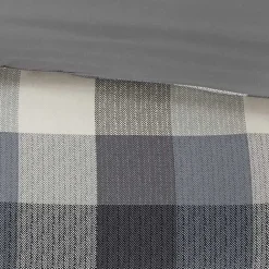 Kirklands Home Comforters|Gray Buffalo Herringbone Queen 7-pc. Comforter Set