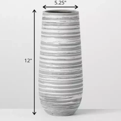 New Ceramic Striped Vase Vases