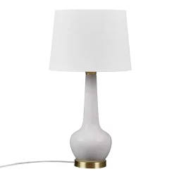 Kirklands Home Table Lamps|Ceramic Zazie Table Lamp Gray