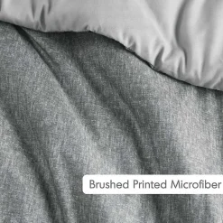 Kirklands Home Comforters|Chambray 3-pc. King Comforter Set Gray